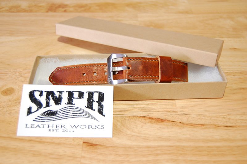 SNPR-Leather-Works-Chestnut-Dublin-Watch-Strap-1